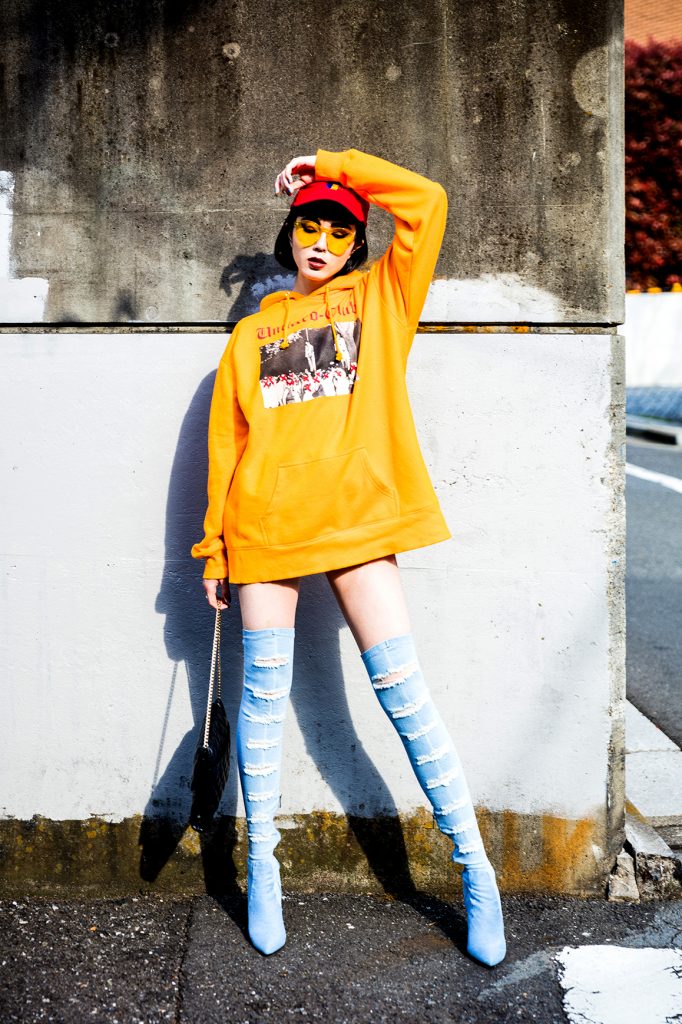 LA meets Tokyo street style with UNTITLED CLUB - Samantha Mariko