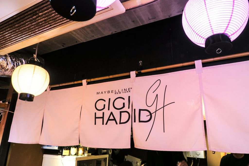 Gigi Hadid x Maybelline Collection Tokyo Launch Party