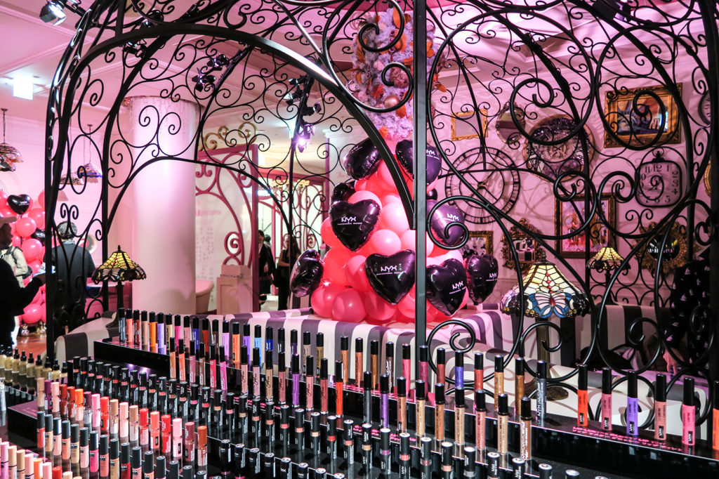 Launch of NYX Cosmetics Japan