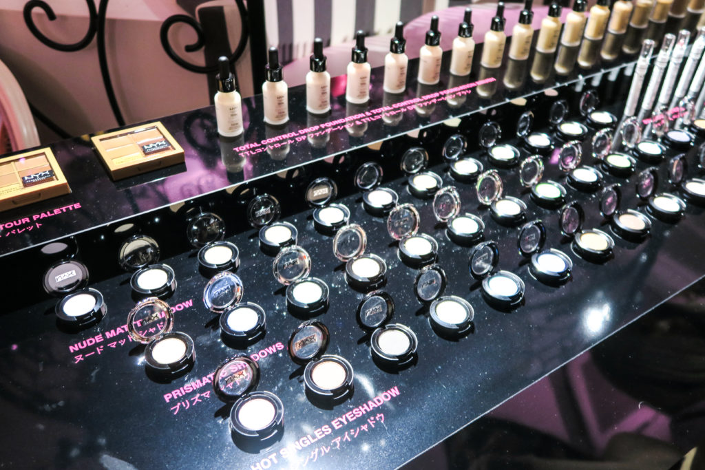 Launch of NYX Cosmetics Japan