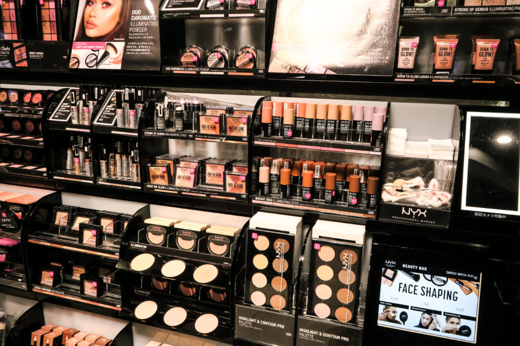 Launch of NYX Cosmetics Japan